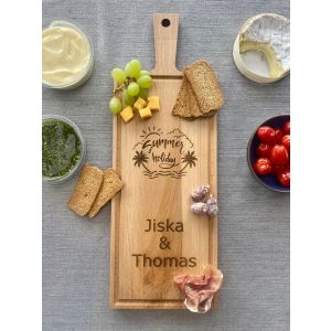 Borrelplank graveren beuken 17x48cm sfeer