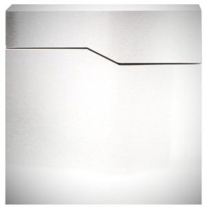 BR14B Brievenbus RVS 37x37x10.5cm