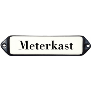 emaille deurbordje Magazijn oor