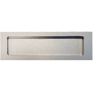 GM-236 naamplaathouder zij-inschuif 10x3cm