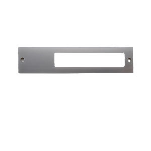 Naamplaathouder enkel 13x3cm met nummer