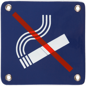EM174 pictogram blauw verboden te roken